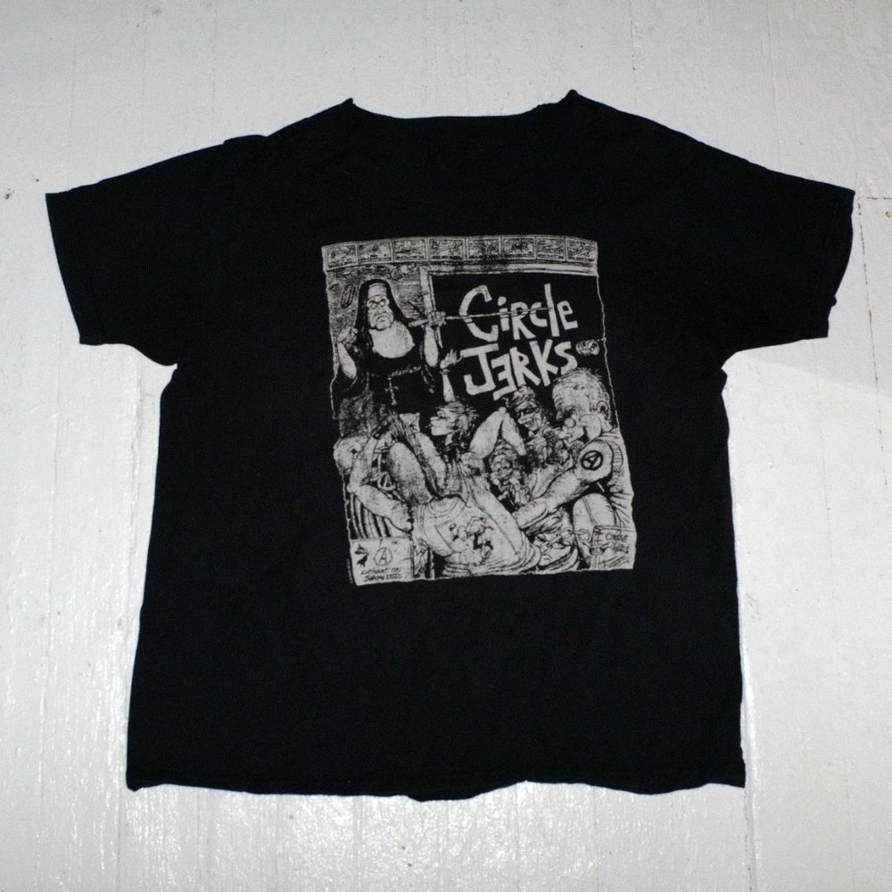 CIRCLE JERKS BACK TO SCHOOL BAND T-SHIRT